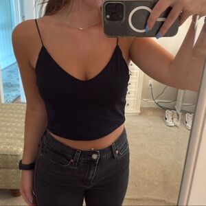 Garage Black Camisole Top